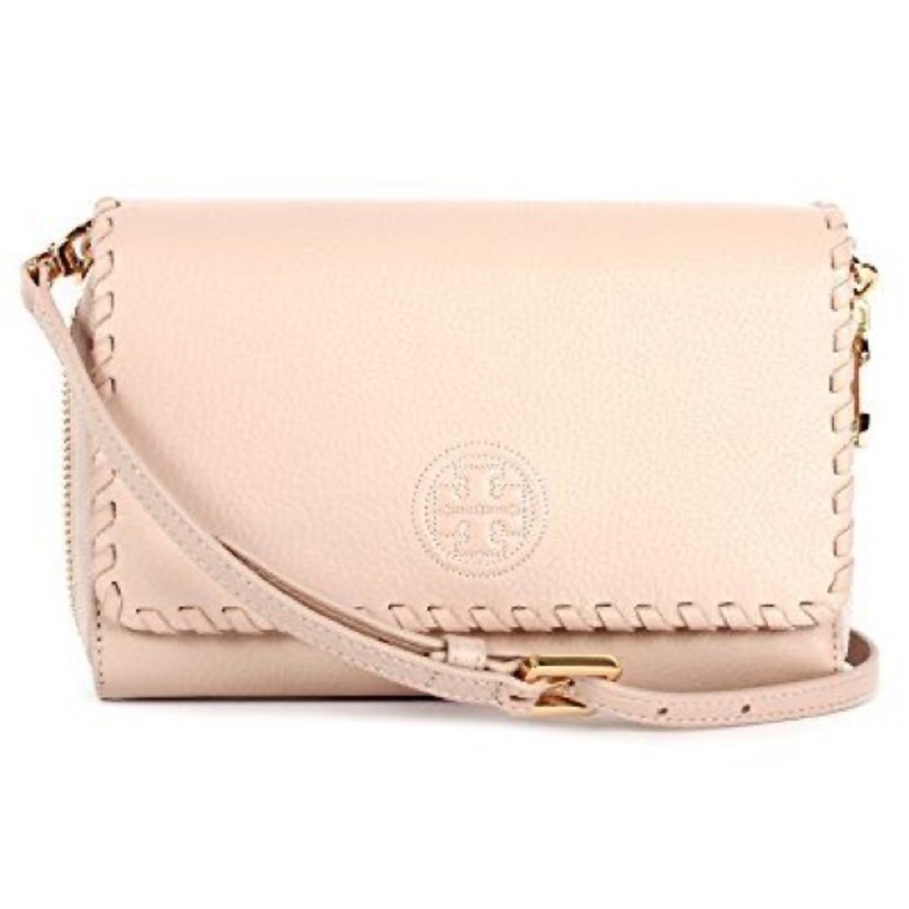 Tory Burch Light Pink Crossbody Purse